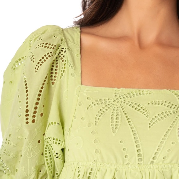 Maaji Palm Embroidery Eileen Short Dress Medium NWT - Picture 4 of 10
